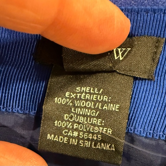 J. Crew Cobalt Blue 100% Wool Midi Pencil Skirt Office Business Sophistication - Picture 8 of 11